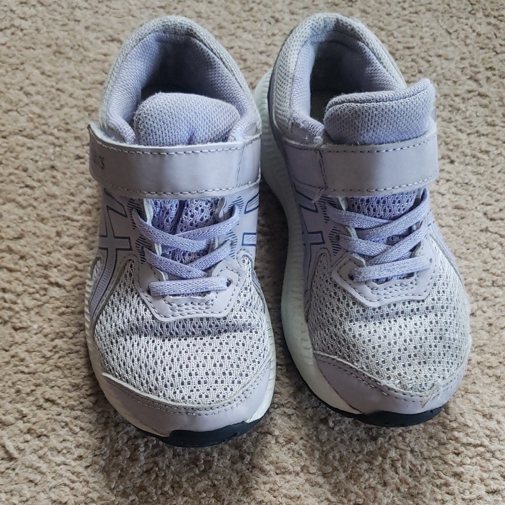 Girls ASICS  - Light Purple Sneakers